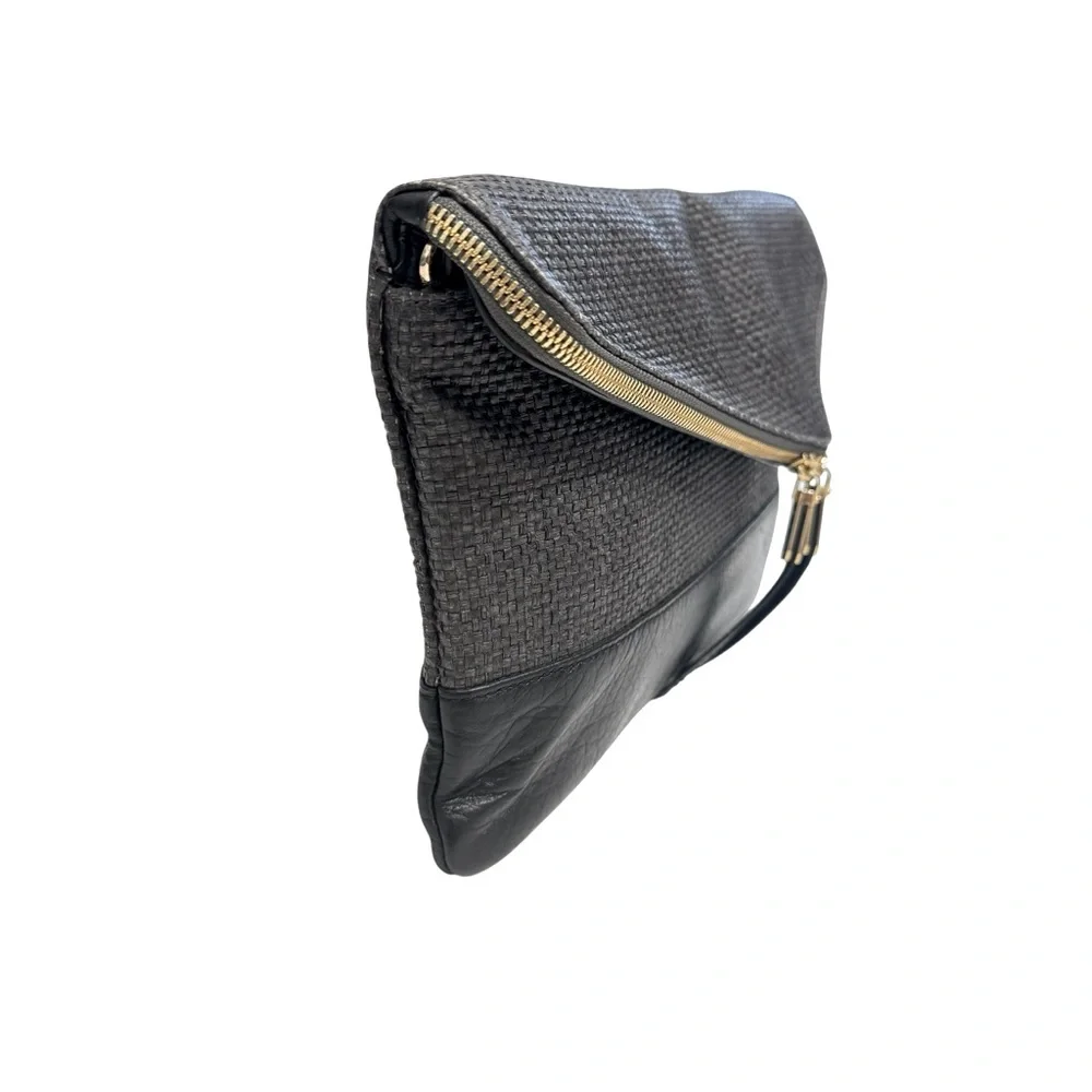 Henri Bendel Debutante Asymmetrical‎ Envelope Clutch Bag